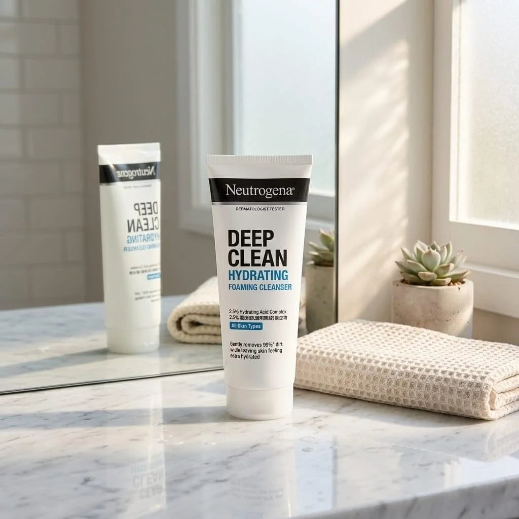 Neutrogena Deep Clean Hydrating Foaming Cleanser - 100g