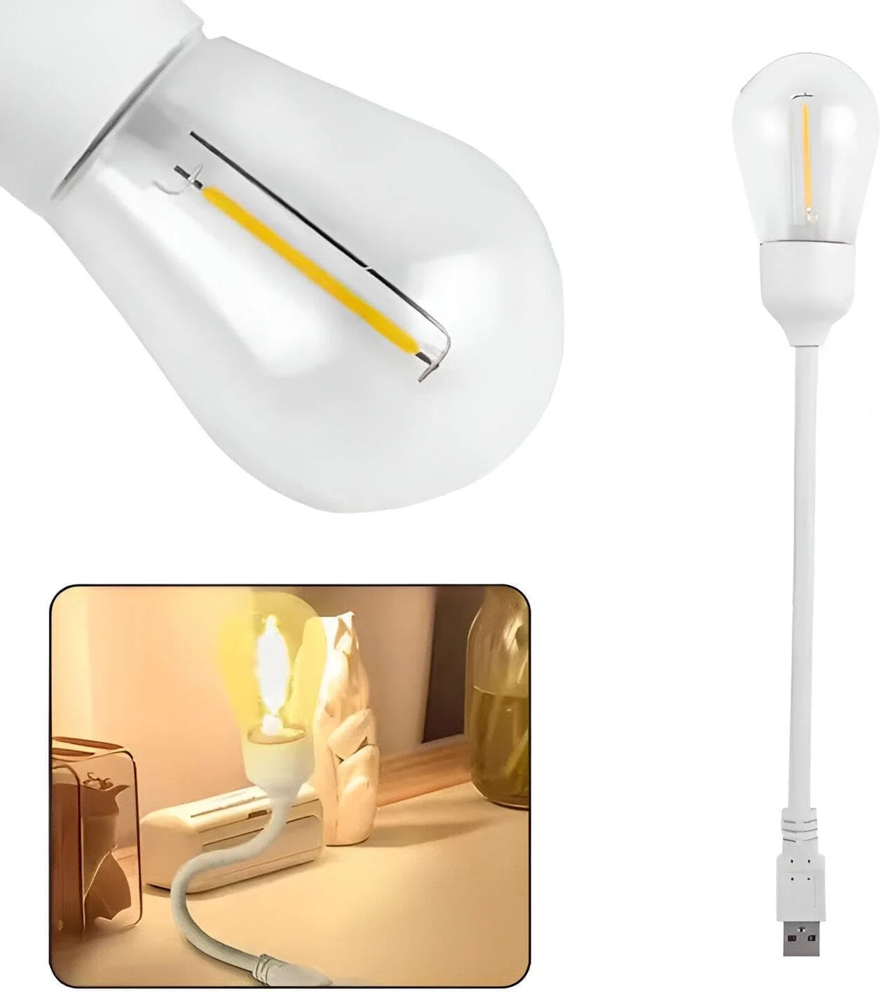 Dimmable Eye-Caring Table Lamp with 360° Adjustable Angles