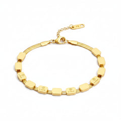 Stainless Steel Snake Chain Herringbone Bracelet for Women - Each