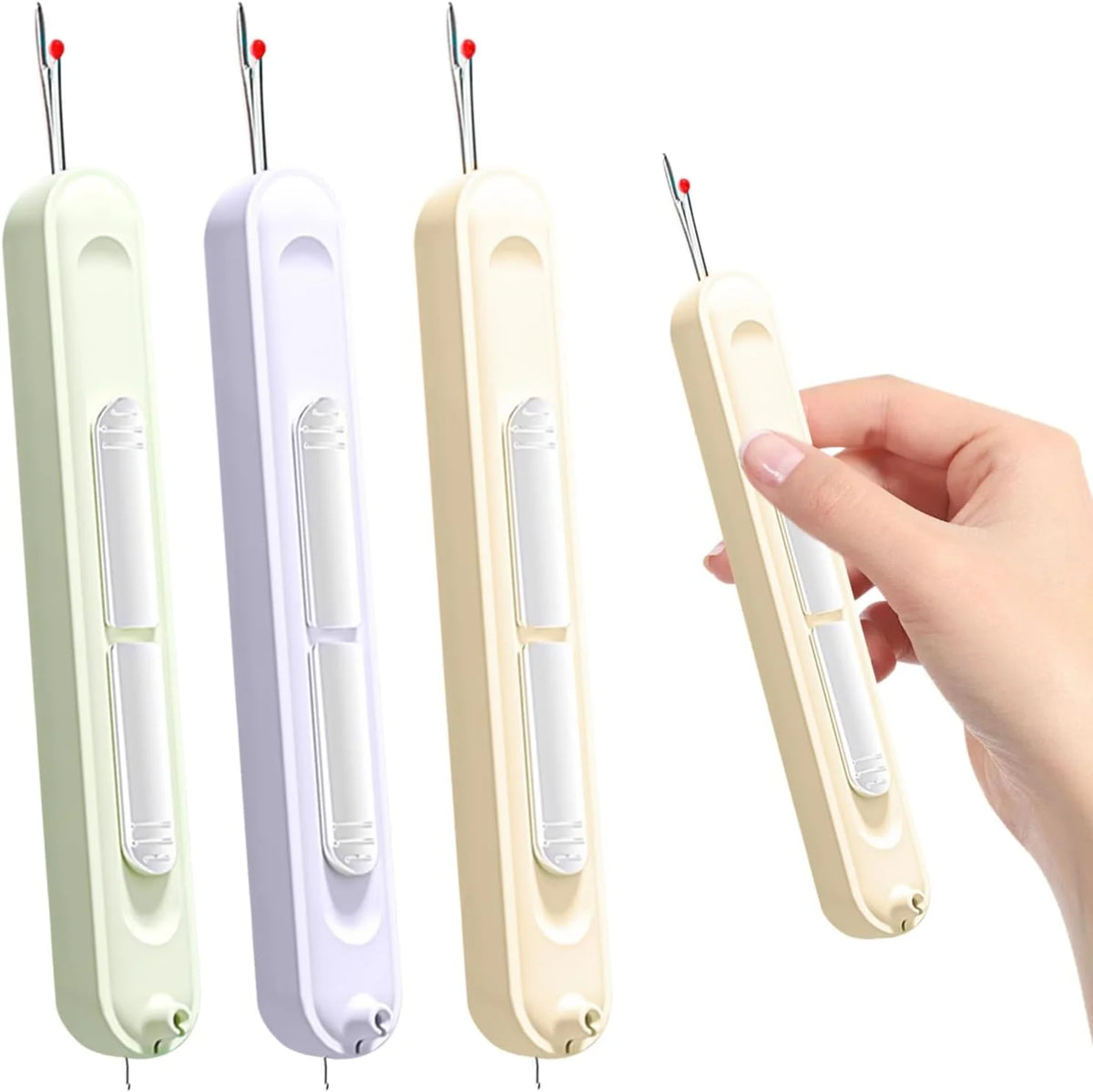 2-in-1 Needle Threader & Seam Ripper Tool for Hand Sewing - Each