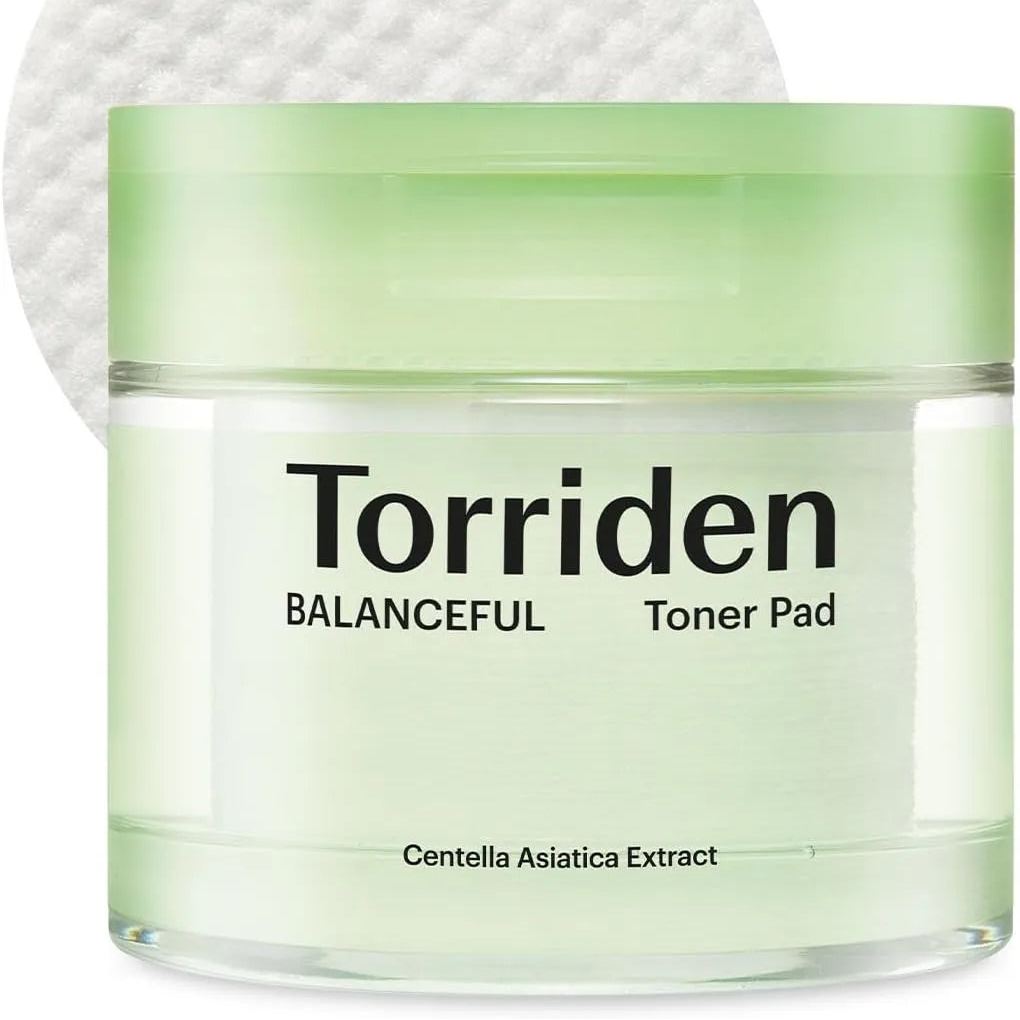 Torriden BALANCEFUL Toner Pad (60 Pads) - for Oily, Combo, and Sensitive Skin