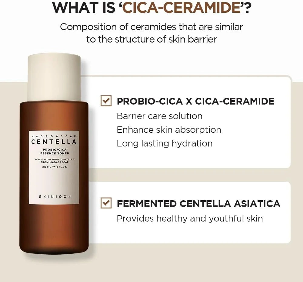 SKIN1004 Madagascar Centella Probio-CICA Essence Toner -  210ml (Made in Korea)