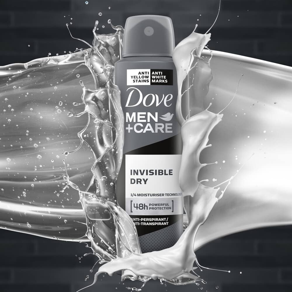 Dove Men+Care Invisible Dry Body Spray (250ml)