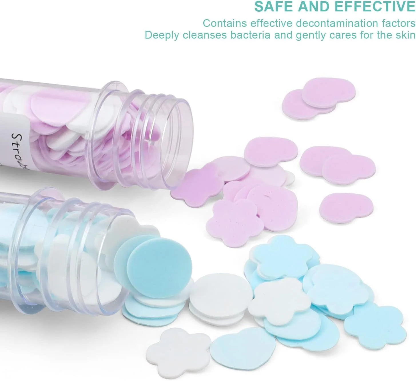 Flavour Design Tube Shape Bottle Paper Soap