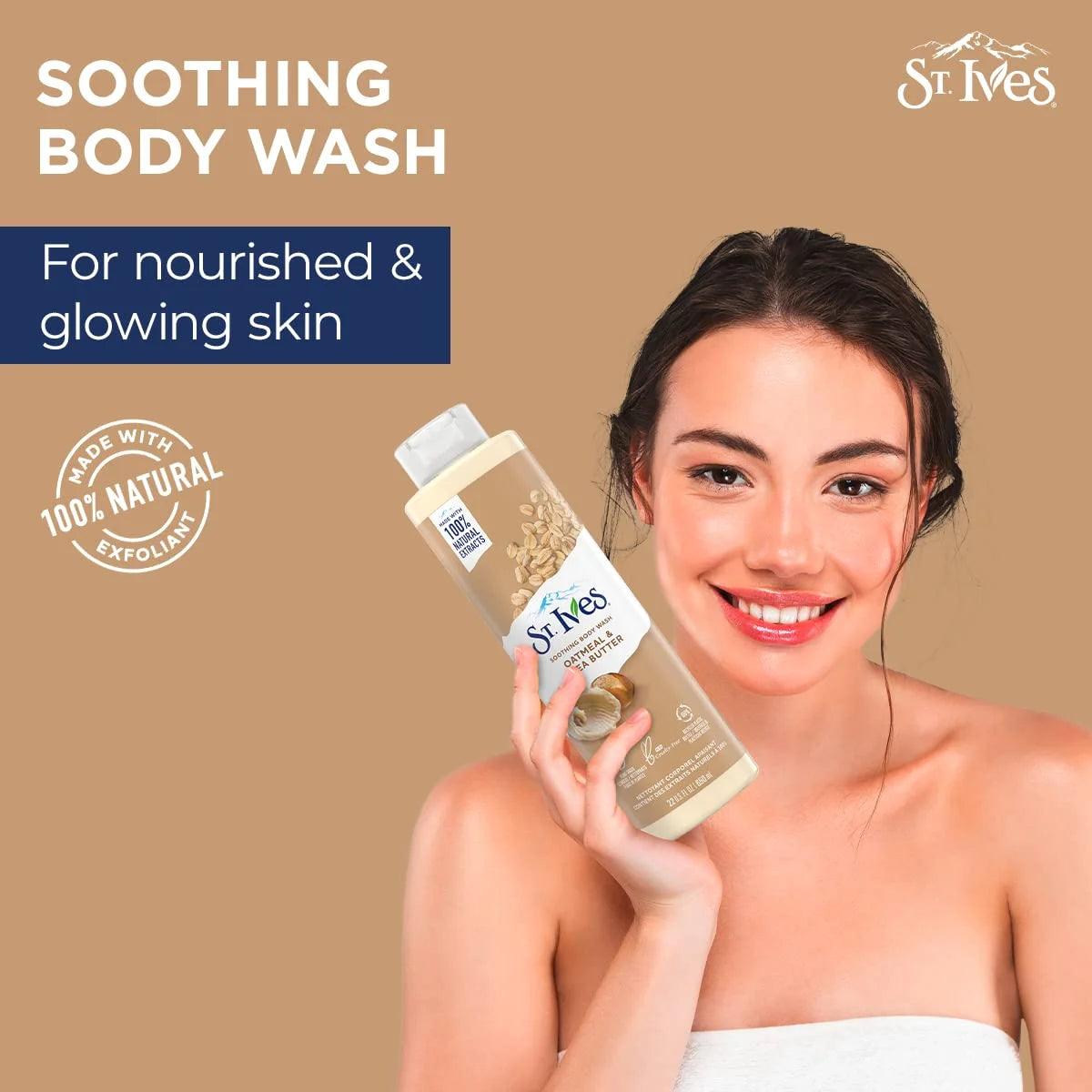 St. Ives Body Wash Soothing Oatmeal & Shea Butter