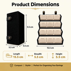 12 Pair Earring Organizer Box