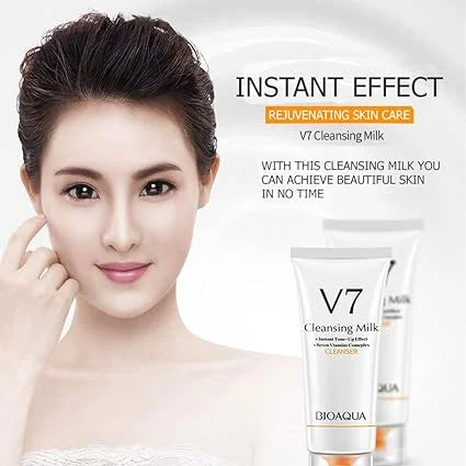 Bioaqua V7 Deep Hydration Facial Cleansing Milk (Cleanser)