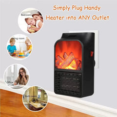 Portable Mini Electric Fan Heater Low Energy