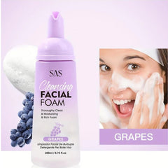 SAS Grapes Cleansing Facial Foam – 200ml