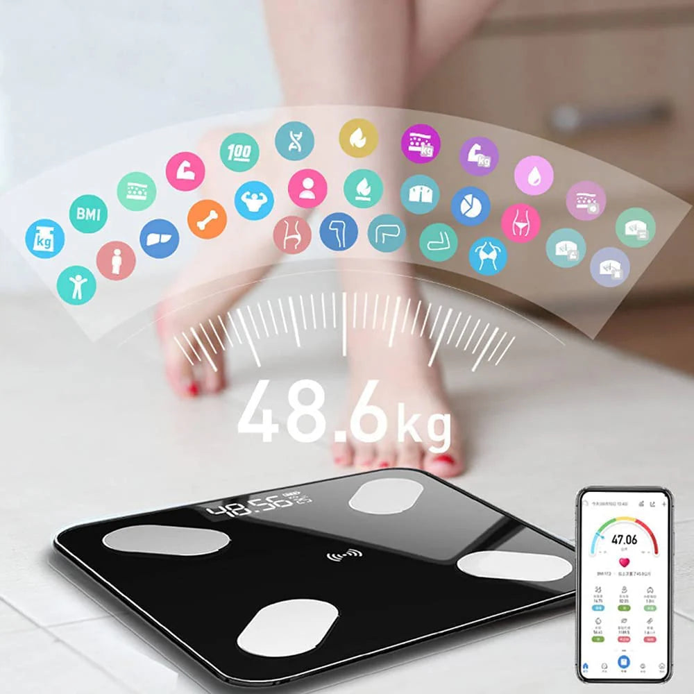 Bluetooth Smart Scale Digital Weight Scale Highly Accurate Body Weight