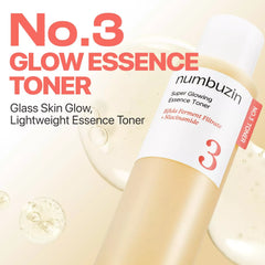 Numbuzin - No.3 Super Glowing Essence Toner - 200ml