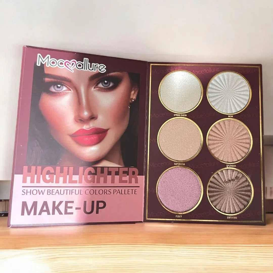 Mocallure 4 Pages Fold Book Know Your Palette