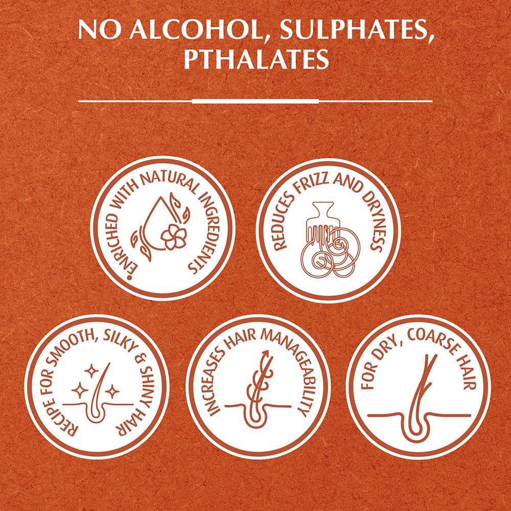 Vatika Naturals Soft & Silky Styling Hair Cream with Moroccan Argan 140ml