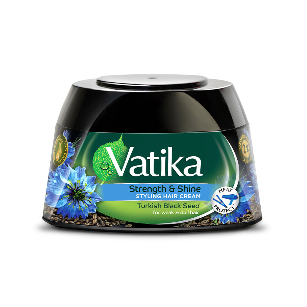 Vatika Naturals Strength & Shine Styling Blackseed Hair Cream 140ml