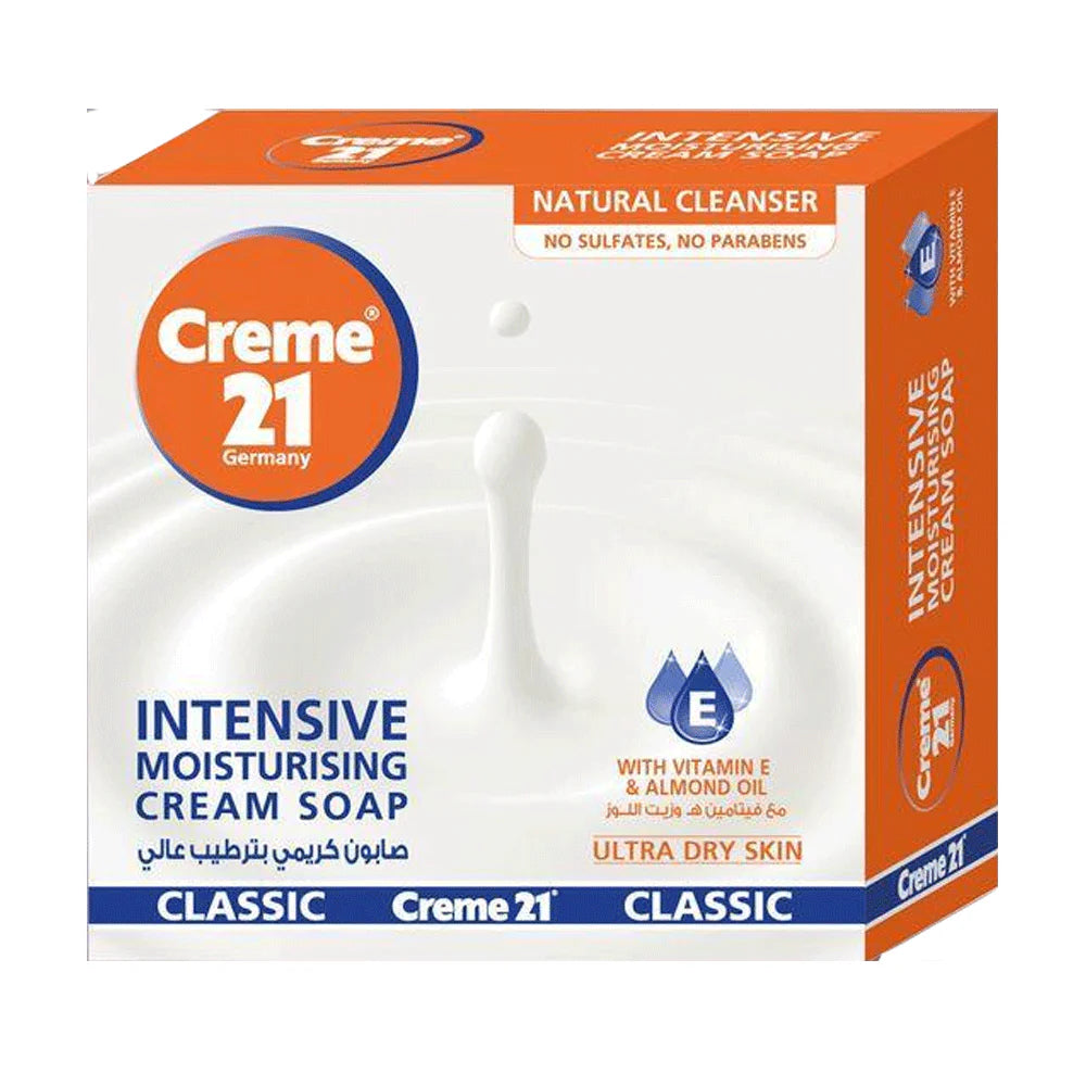 Cream 21 Intensive Moisturising Cream Soap - 125g