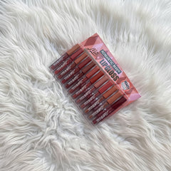 Romantic May Matte Lipgloss - 12Pcs