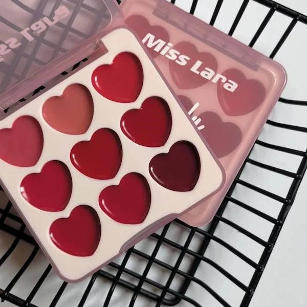 Miss Lara Heart Candy Solid lipstick Ultimate candy love Lip Palette