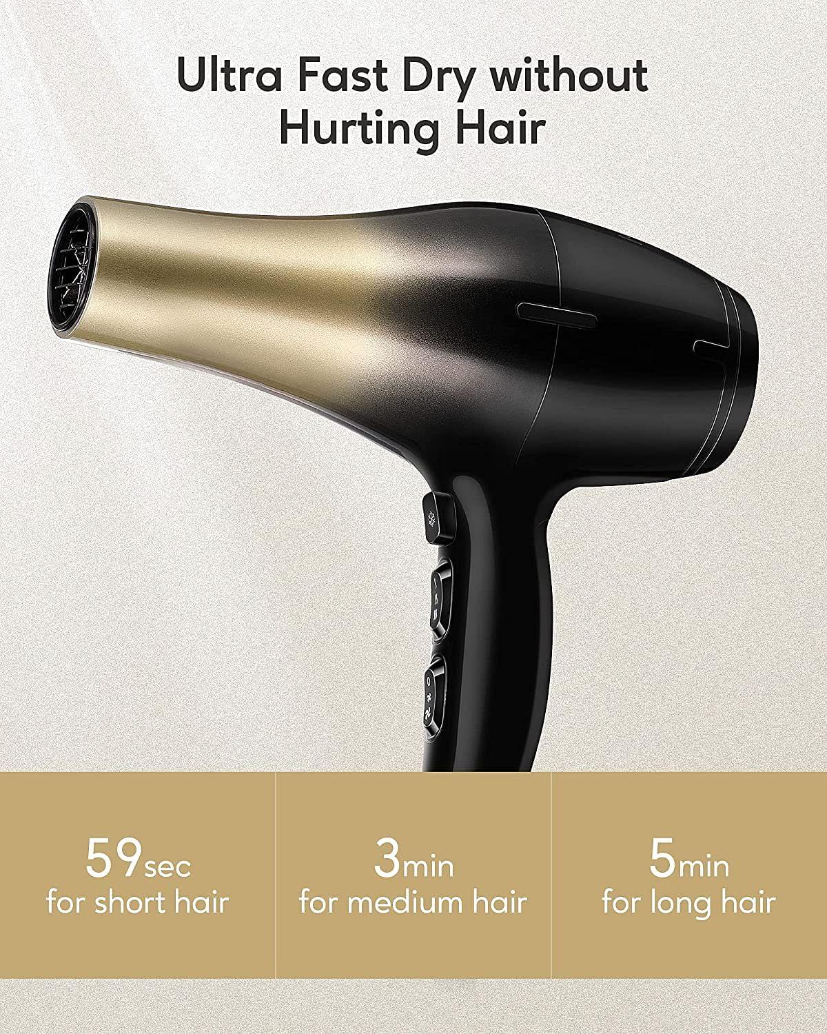 KiPoZi Professional Hair Dryer Heavy Motor