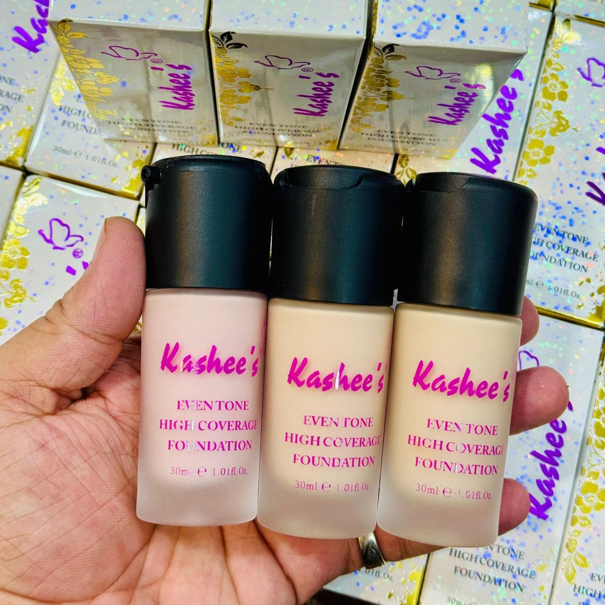 Kashee’s Eventone High Coverage Liquid Foundation - 30ml
