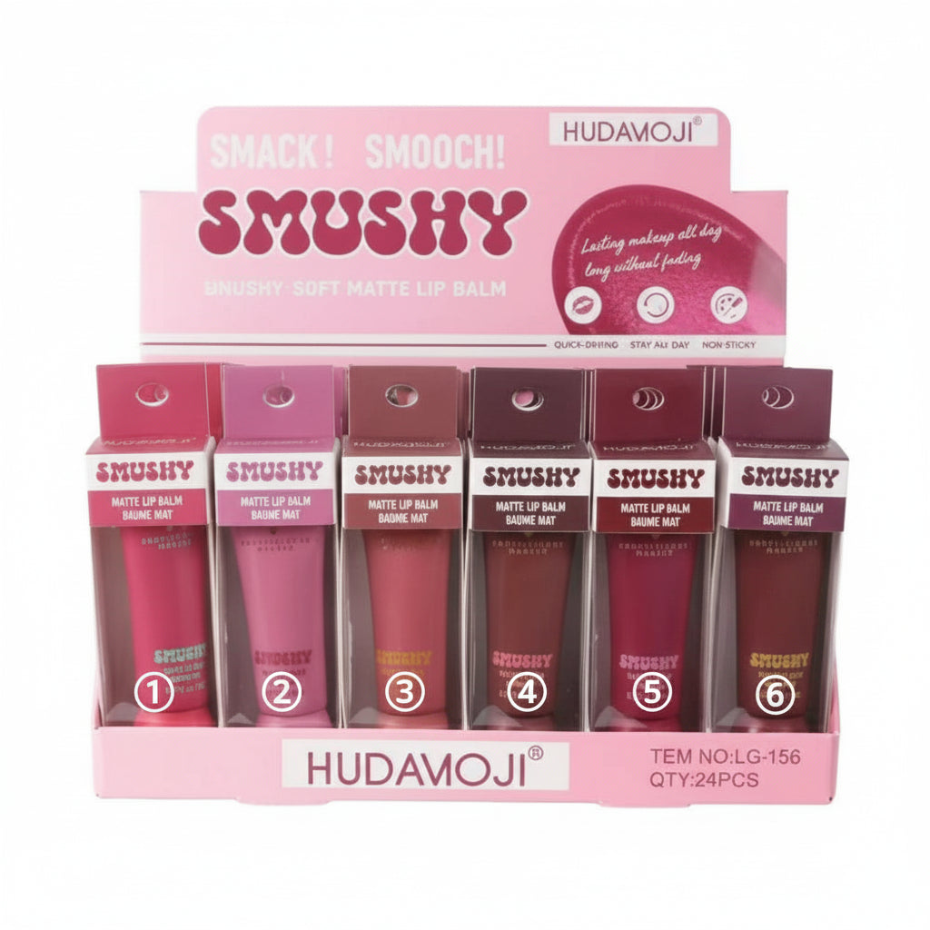 Hudamoji Smushy Soft Matte Lip Balm