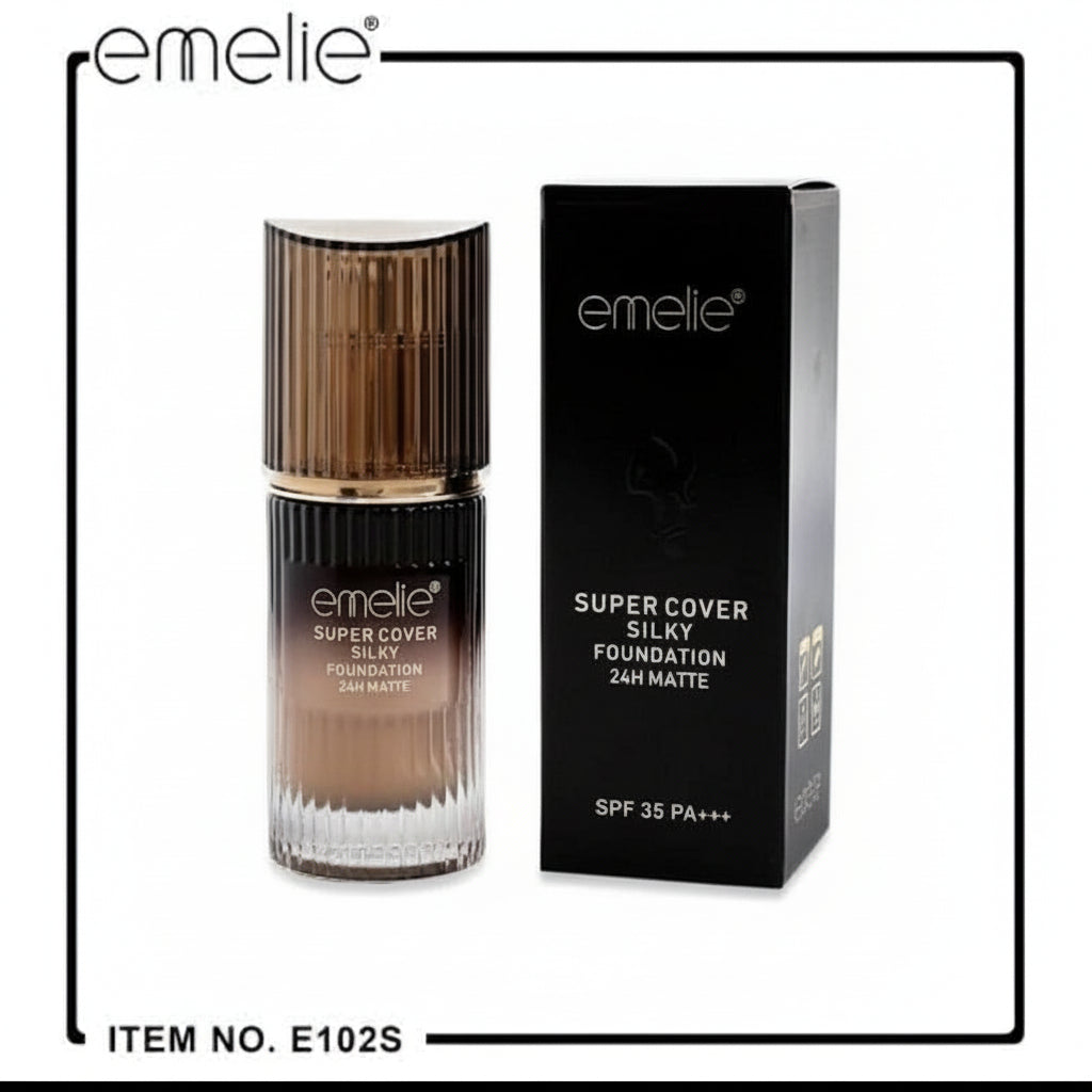 Emelie Super Cover Silky Foundation 24H Matte