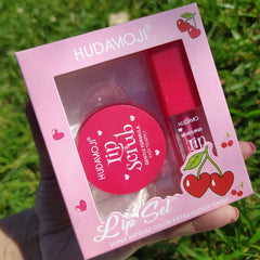 Hudamoji Lip Oil + Lip Scrub 2 in 1