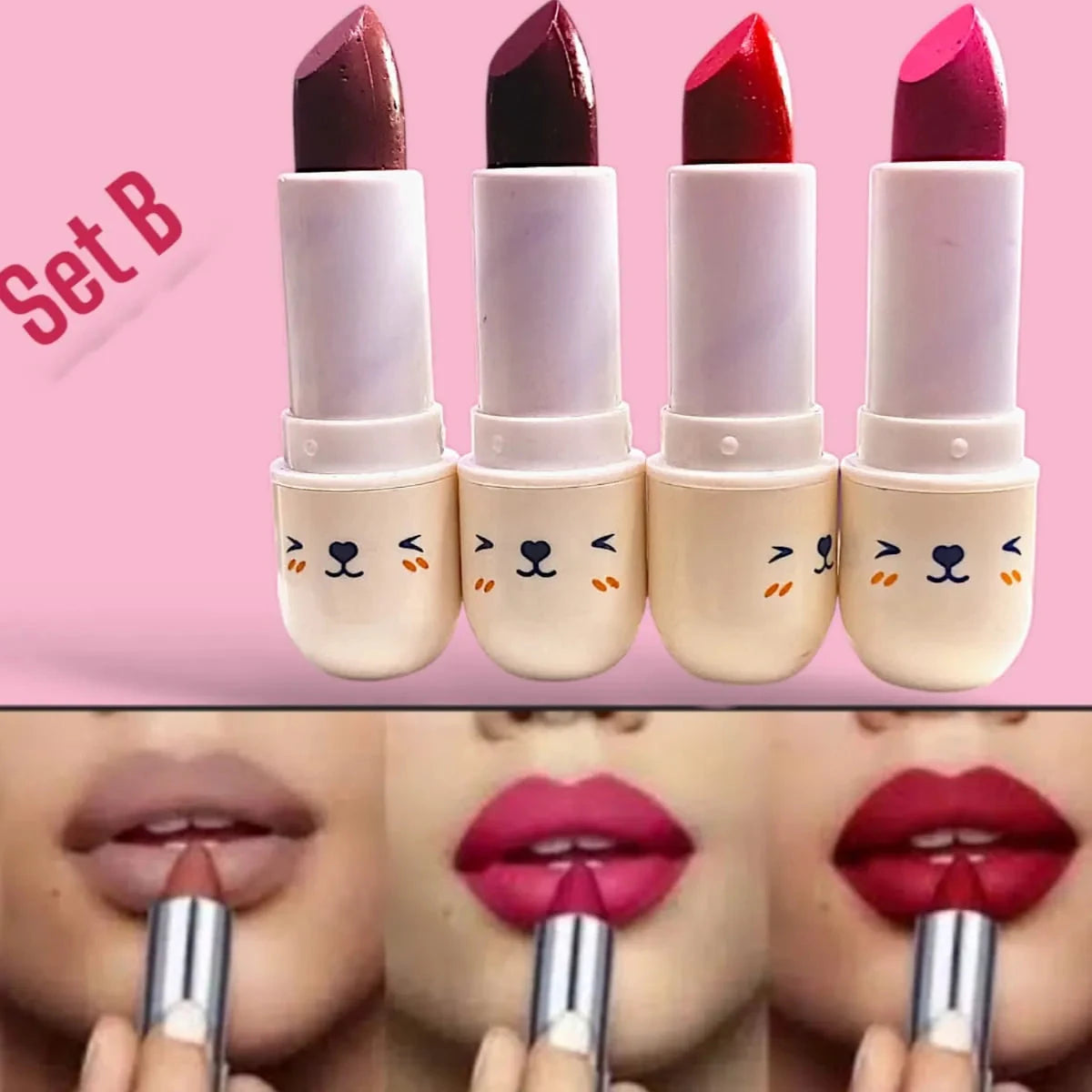 Fit Colors Matte Lipstick 4Pcs