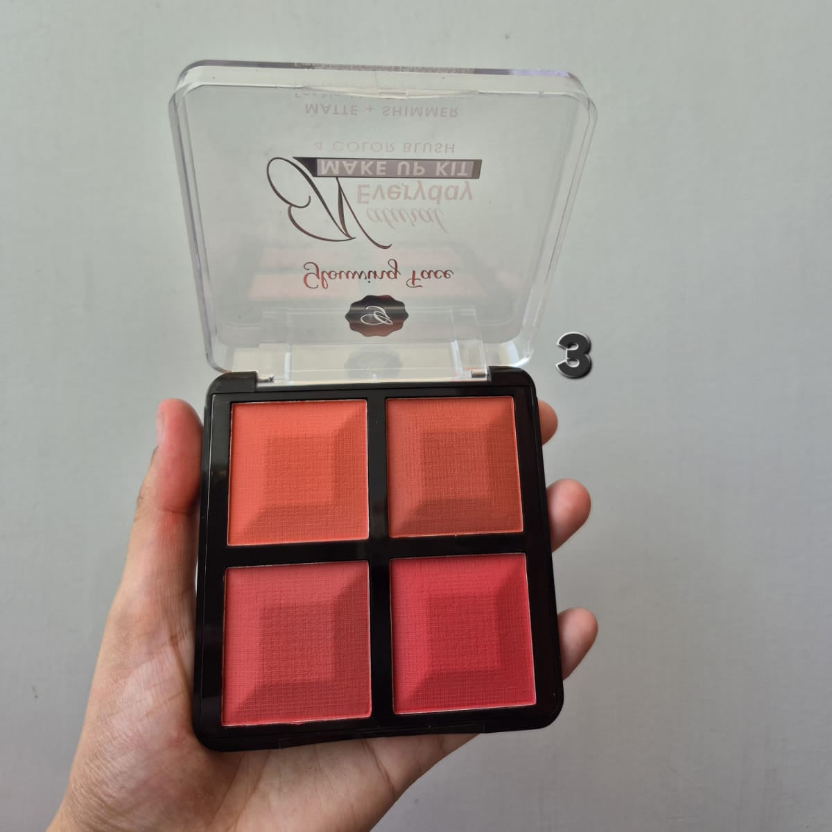 Glowing Face  Natural Everyday Blush Kit
