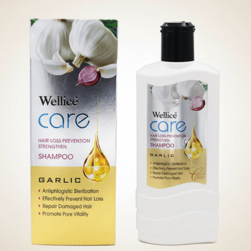 Wellice Garlic Care Hair Loss Prevention Shampoo - 400ml