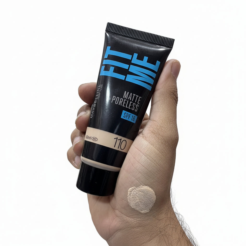 Fitme Foundation Tube Matte + Poreless SPF17 40ml