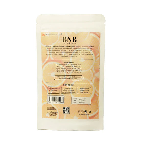 BNB Bright Up Vitamin C Mask - 120gm