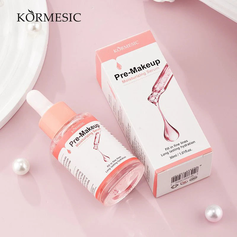 KORMESIC Pre-Makeup Serum with Castor Oil & Niacinamide Moisturizing Skincare Serum - 30ml