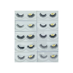 Glamorous Face 6D Mink Hair Eyelashes 10 Pieces GF 8062