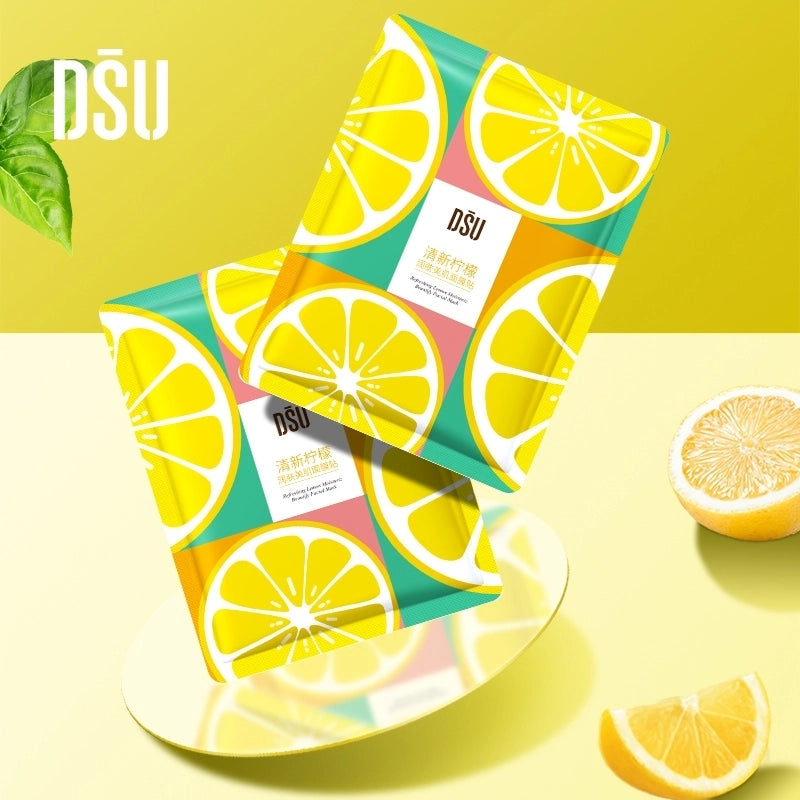 DSU Lemon Fruit Plant Sheet Mask