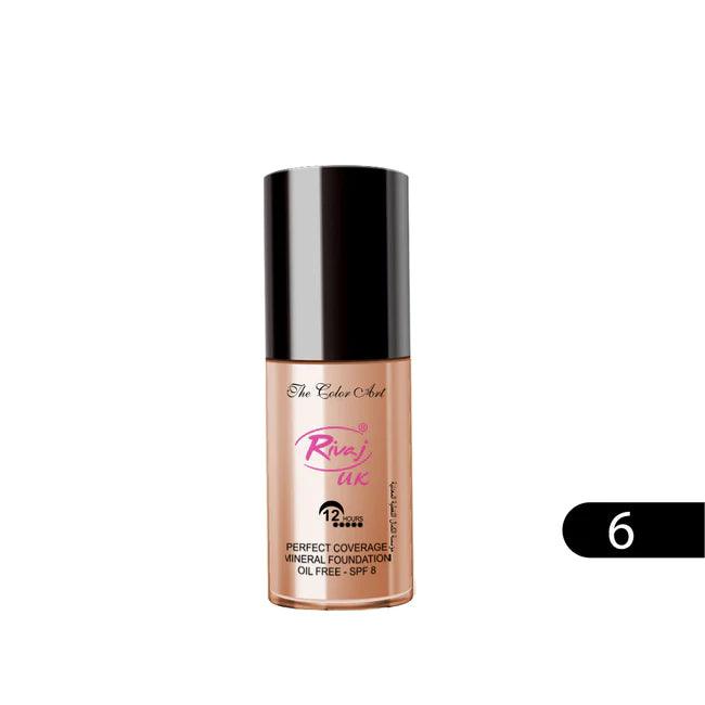 Rivaj Perfect Coverage Mineral Foundation 30ml
