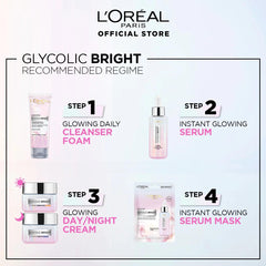 Loreal Paris Glycolic Bright Instant Glowing Serum Mask