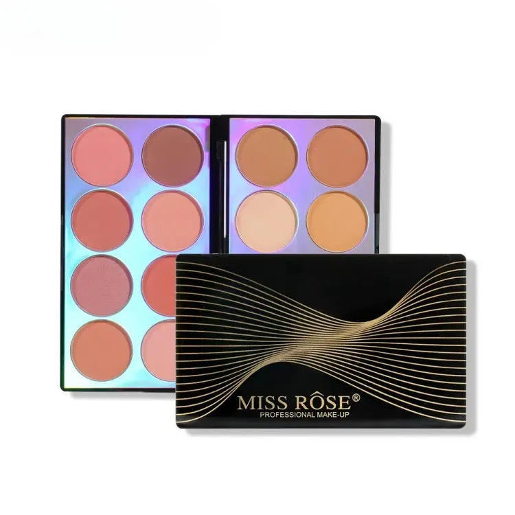 Miss Rose Double Sided Laser Face Kit - 16 Color
