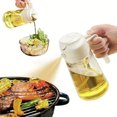 Kitchen Glass Oil Sprayer Bottle - 470ml