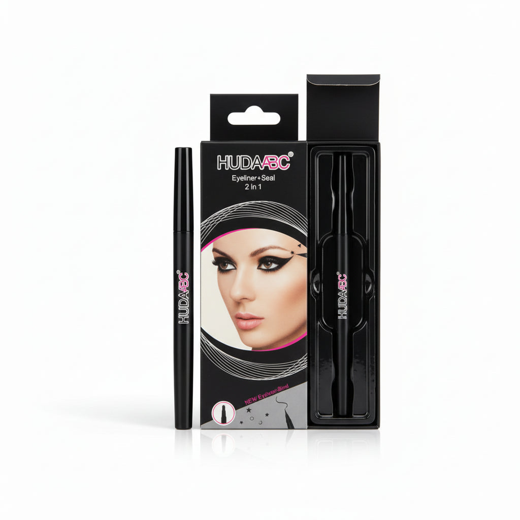 Huda ABC Eyeliner + Seal 2 in 1
