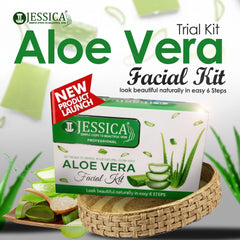Jessica Professional Aloe Vera Facial Kit (Trial Pack)