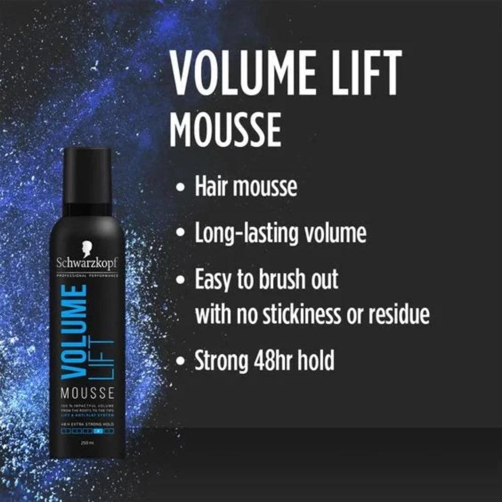 Schwarzkopf Volume Lift Mousse – 250 ml