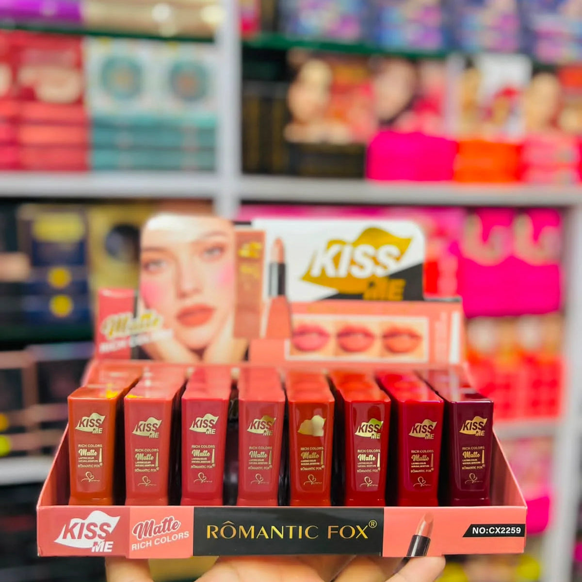 Romantic Fox Kiss Me Rich Color Lipsticks