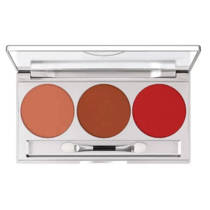 3 Color Fashion Trend Blush On Palette
