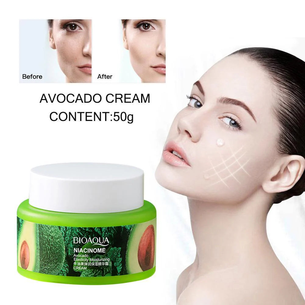 Bioaqua Avocado Moisturizer-Face Whitening Cream - 50gm