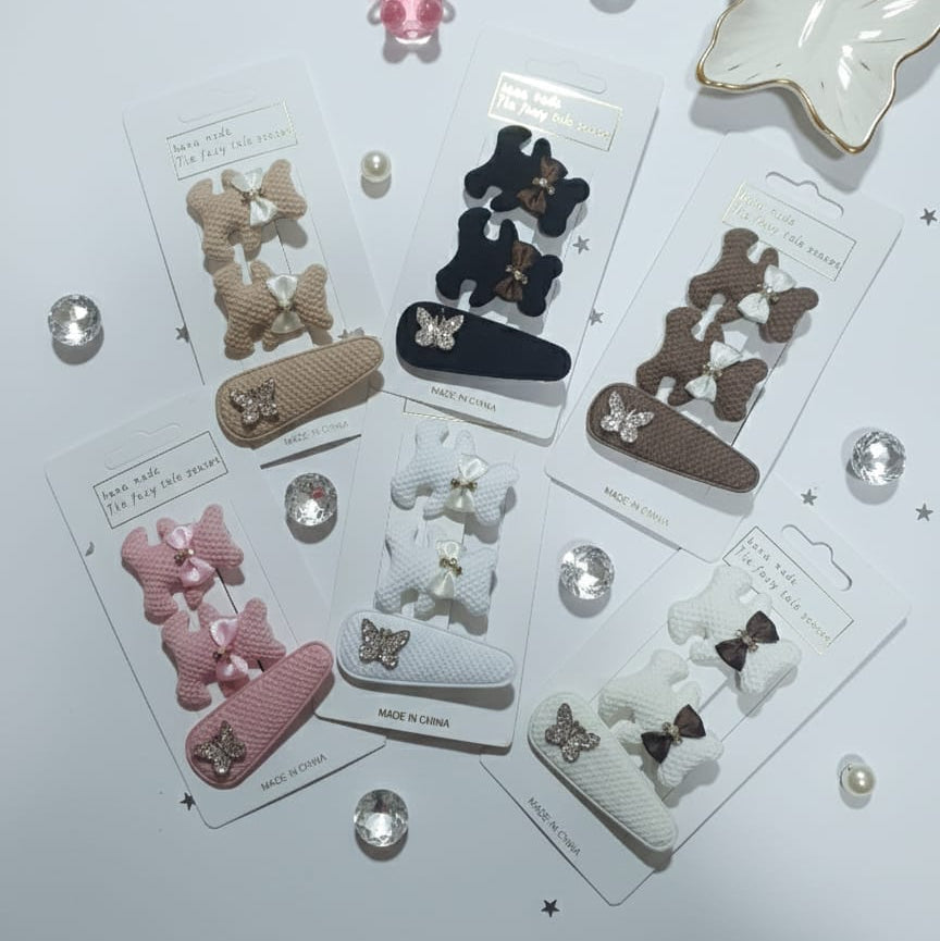 Baby Hair Pins - 3Pcs