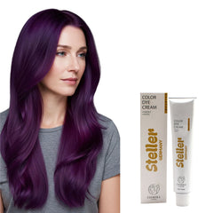 Steller Germany Color Dye Cream - 7/6 Violet Morado - 100ml