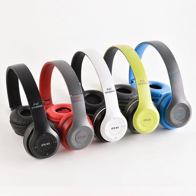 P47 Wireless Bluetooth Foldable Wireless Headphones - Each