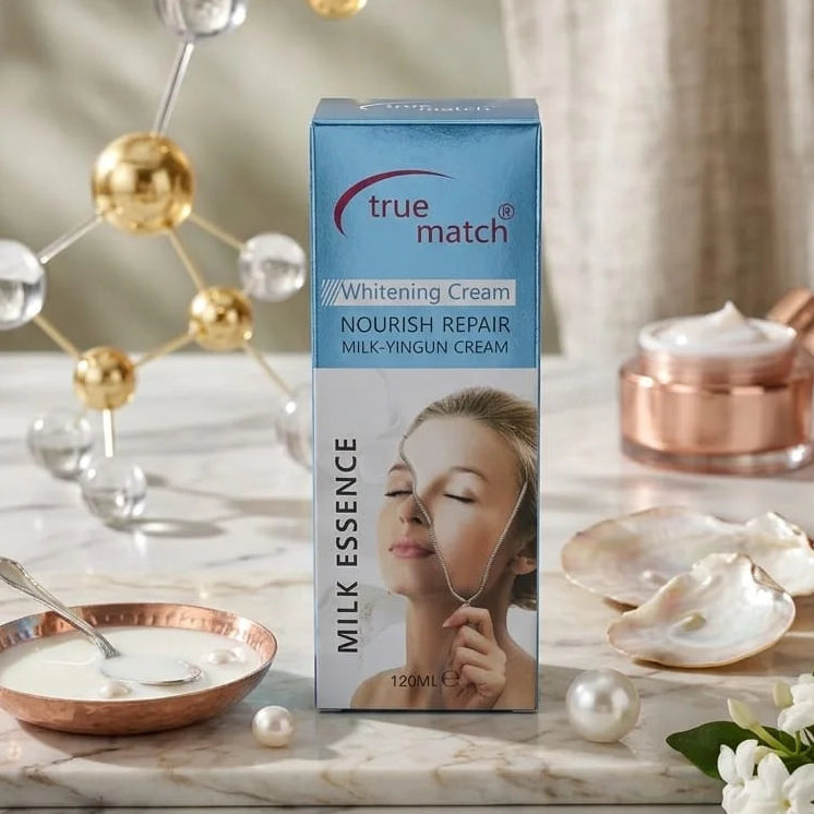 True Match Milk Essence Nourish Repair Whitening Cream - 120ml