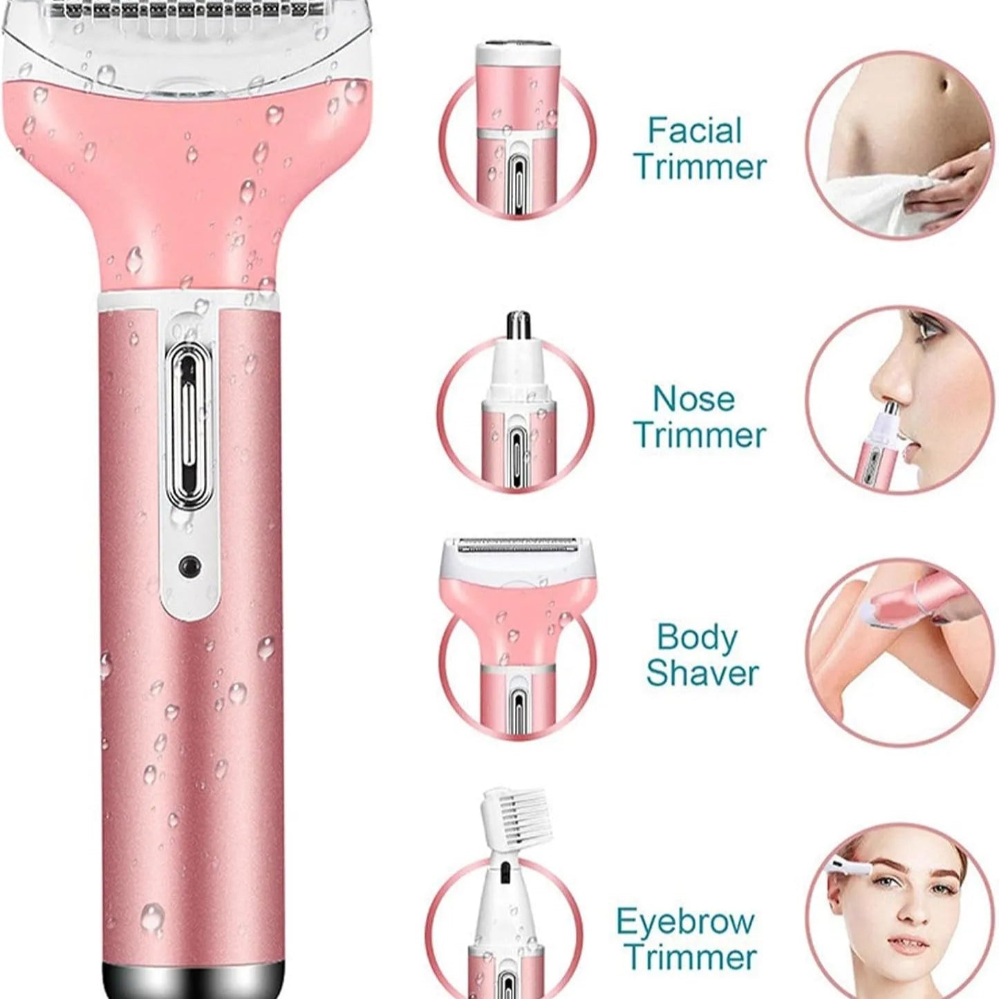 4 In 1 Rechargeable Groomer Kit