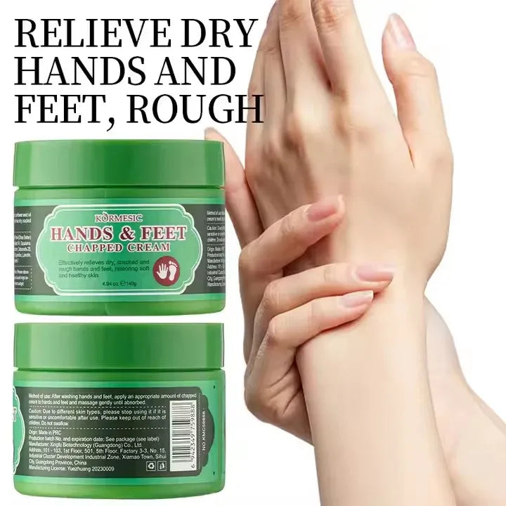 KORMESIC Anti-chapping Roughness Smoothing Chapped Hands and Feet Cream - 140g
